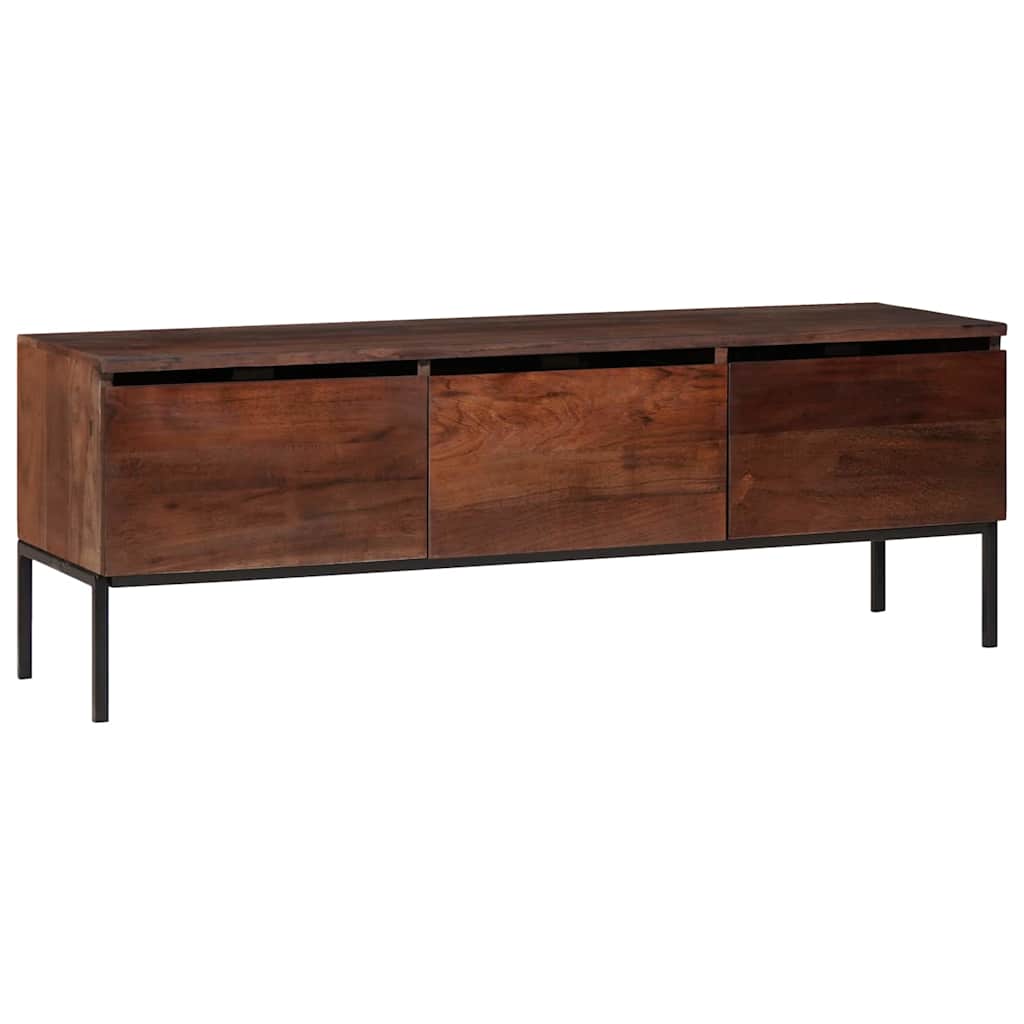 TV-skab honningfarvet 110 x 30 x 36 cm Massivt akacietræ