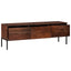 TV-skab honningfarvet 110 x 30 x 36 cm Massivt akacietræ