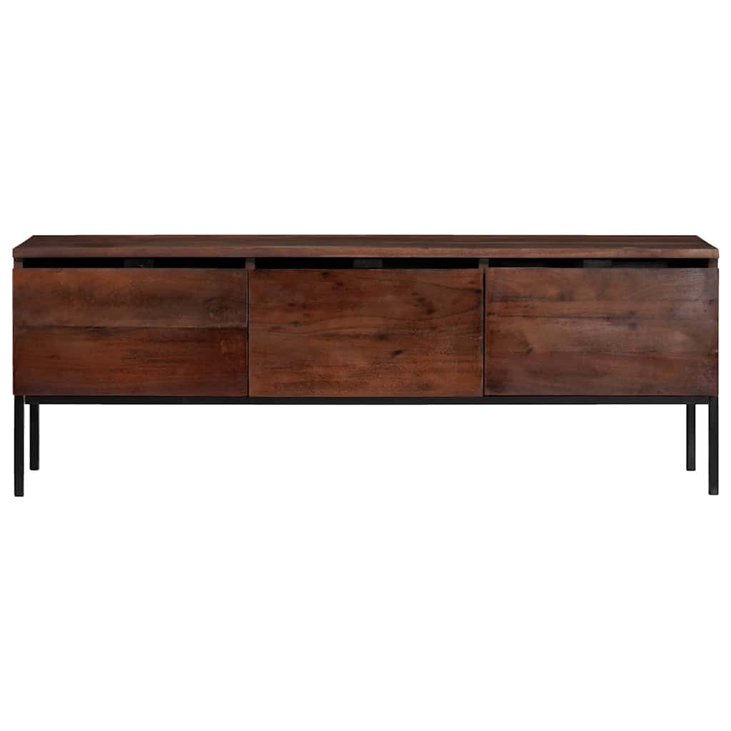 TV-skab honningfarvet 110 x 30 x 36 cm Massivt akacietræ
