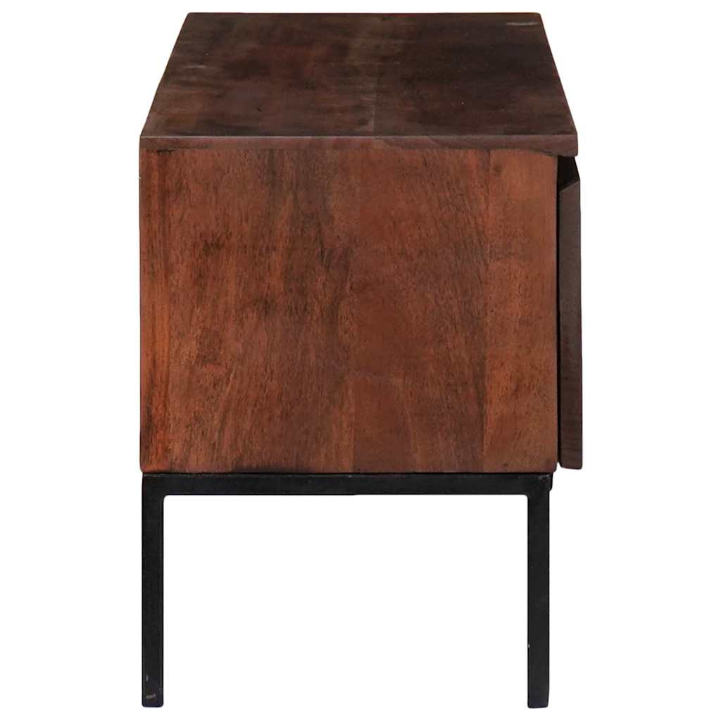 TV-skab honningfarvet 110 x 30 x 36 cm Massivt akacietræ