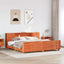 sengeramme uden madras 180x200 cm massivt fyrretræ gyldenbrun