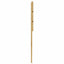 sengegavl 140 cm massivt træ eg