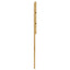 sengegavl 150 cm massivt træ eg