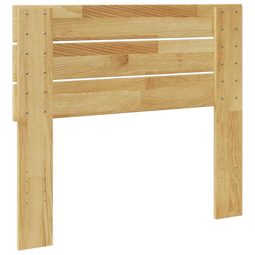 hovedgærde 80 cm massivt egetræ