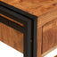Konsolborde 2 pcs Brun 161 x 33 x 75 cm Massivt Akacietræ