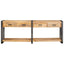 Konsolborde 2 pcs Brun 200 x 33 x 75 cm Massivt mangotræ