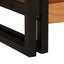 Konsolborde 2 pcs Brun 200 x 33 x 75 cm Massivt Akacietræ