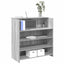 receptionsskranke grå sonoma 100x50x103,5 cm konstrueret træ