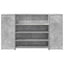 receptionsskranke 180x50x103,5 cm konstrueret træ beton grå