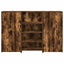 receptionsskranke 155x50x103,5 cm røget egetræsfarve
