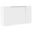 receptionsdisk hvid 180x50x103,5 cm konstrueret træ