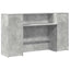 receptionsskranke 180x50x103,5 cm konstrueret træ beton grå