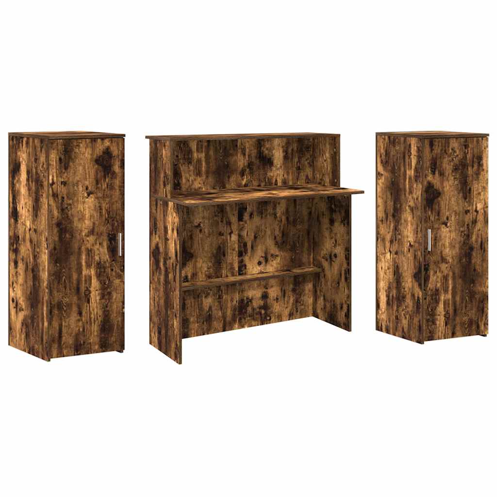 receptionsskranke 180x50x103,5 cm konstrueret træ