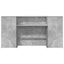 receptionsskranke 200x50x103,5 cm konstrueret træ beton grå