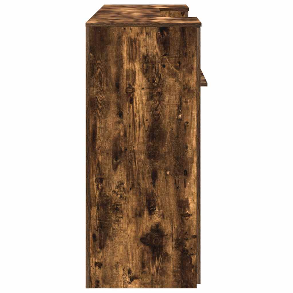 receptionsskranke 200x50x103,5 cm røget egetræsfarve