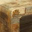 TV-skab med hylde Brun 100 x 32 x 36 cm Massivt mangotræ