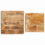 Indskudsborde 2 pcs Brun 46 x 46 x 45 cm Massivt mangotræ