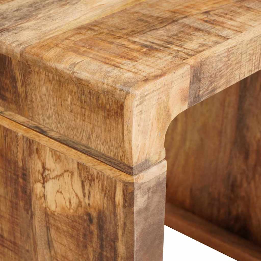 Indskudsborde 2 pcs Brun 46 x 40 x 46 cm Massivt mangotræ