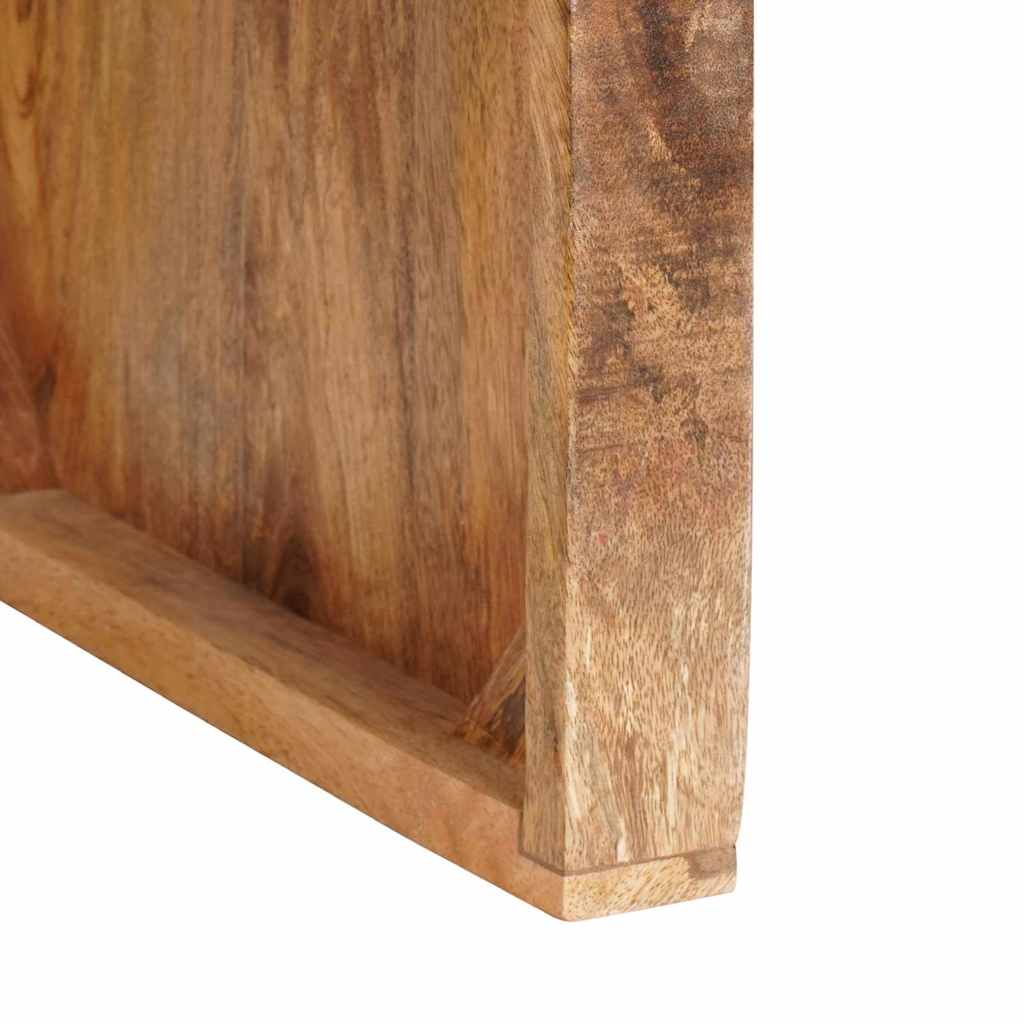 Indskudsborde 2 pcs Brun 46 x 40 x 46 cm Massivt mangotræ