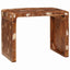 Endebord Brun 60 x 35 x 46 cm Solid genbrugs træ