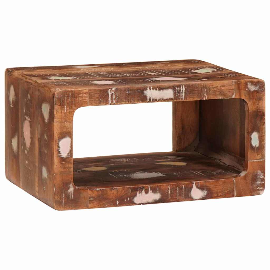 Sengebord Brun 45 x 30 x 24 cm Solid genbrugs træ billede