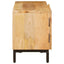 Opbevaringsskabe med dør Brun 110 x 30 x 40 cm Massivt mangotræ