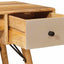 Skrivebord med skuffe Brun 110 x 55 x 76 cm Massivt mangotræ
