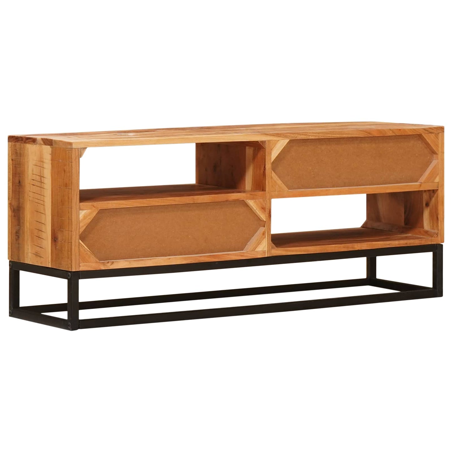 TV-skab Naturfarvet 110 x 30 x 44 cm Massivt Akacietræ