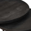 Nesting Kaffeborde 3 pcs Sort Massivt mangotræ og stål
