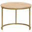 Nesting Kaffeborde 2 pcs Brun Massivt mangotræ og stål