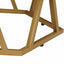 Sofaborde Brun 55 x 55 x 50 cm Massivt mangotræ