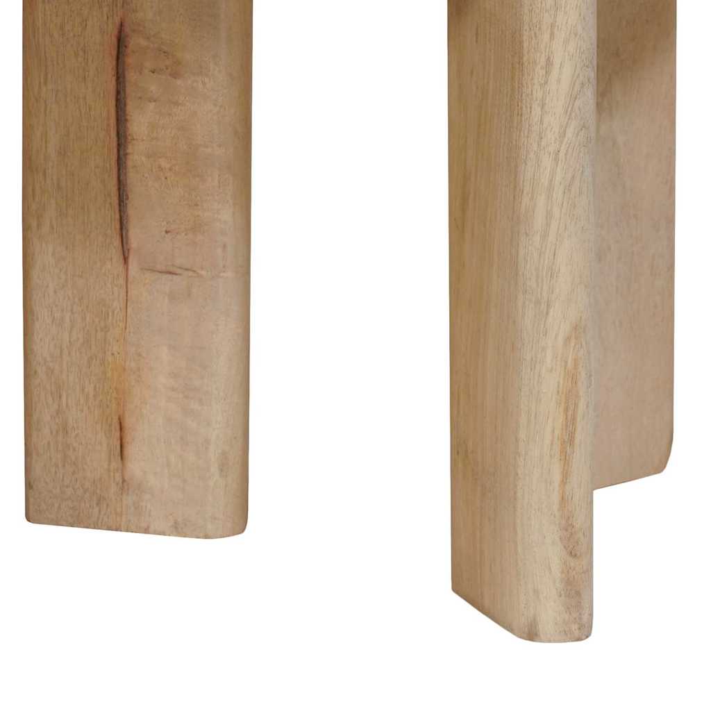 Nesting Kaffeborde 3 pcs Sort Massivt mangotræ