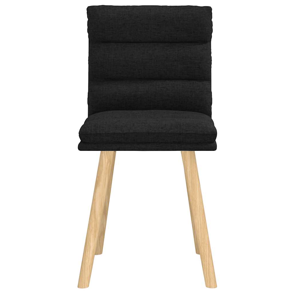 spisebordsstole 2 stk. stof sort