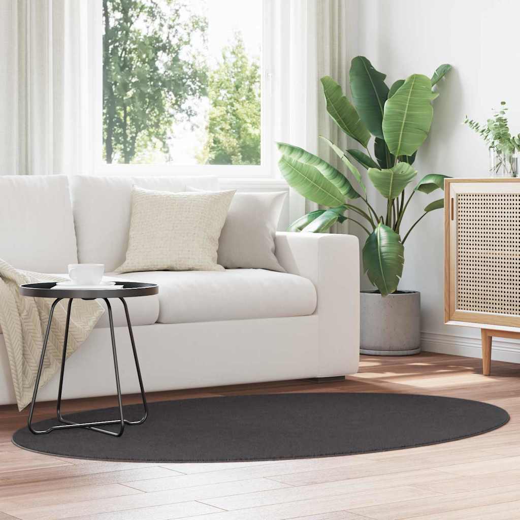 Tæppe HUARTE Antracit 120 x 170 cm 100% polyester