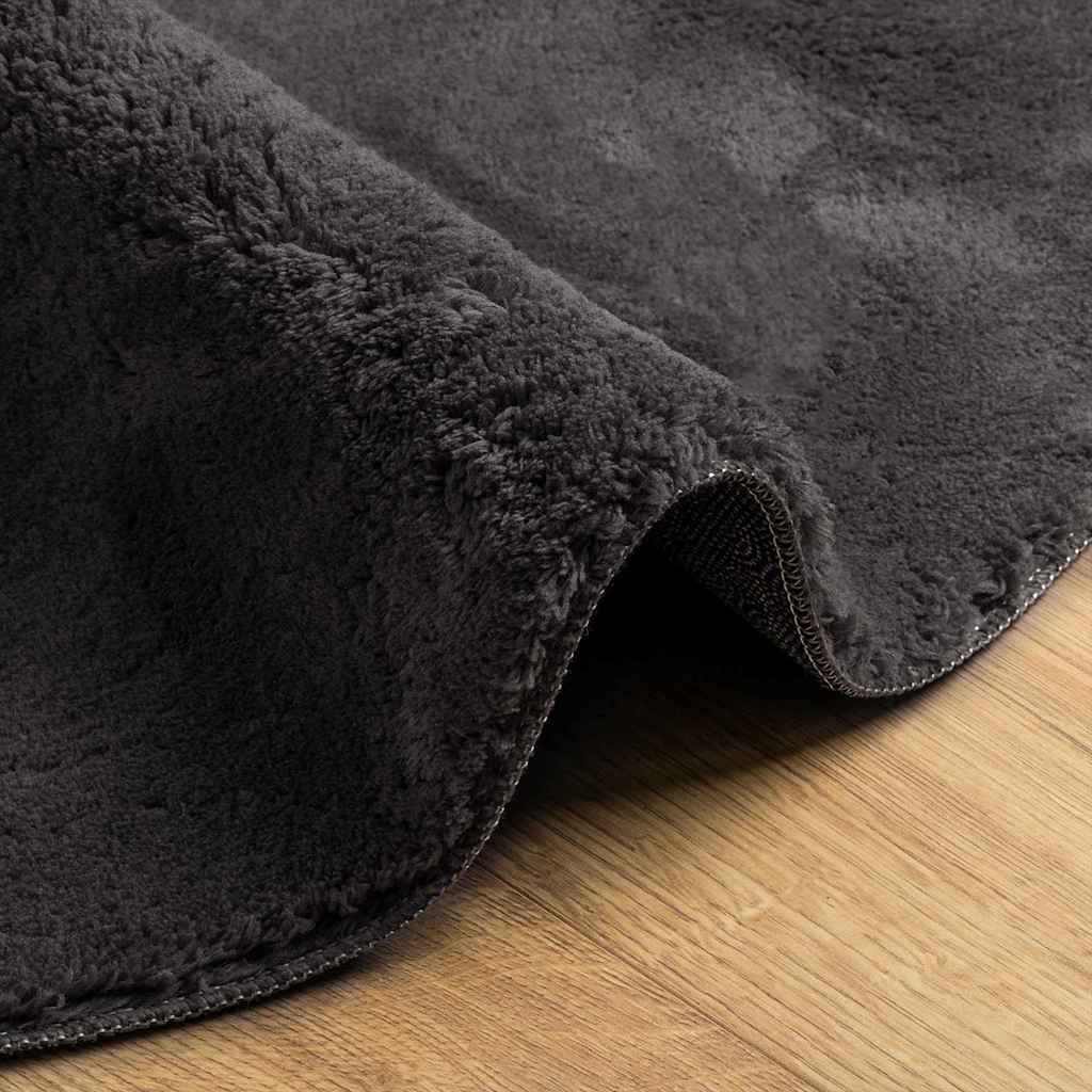 Tæppe HUARTE Antracit 160 x 230 cm 100% polyester