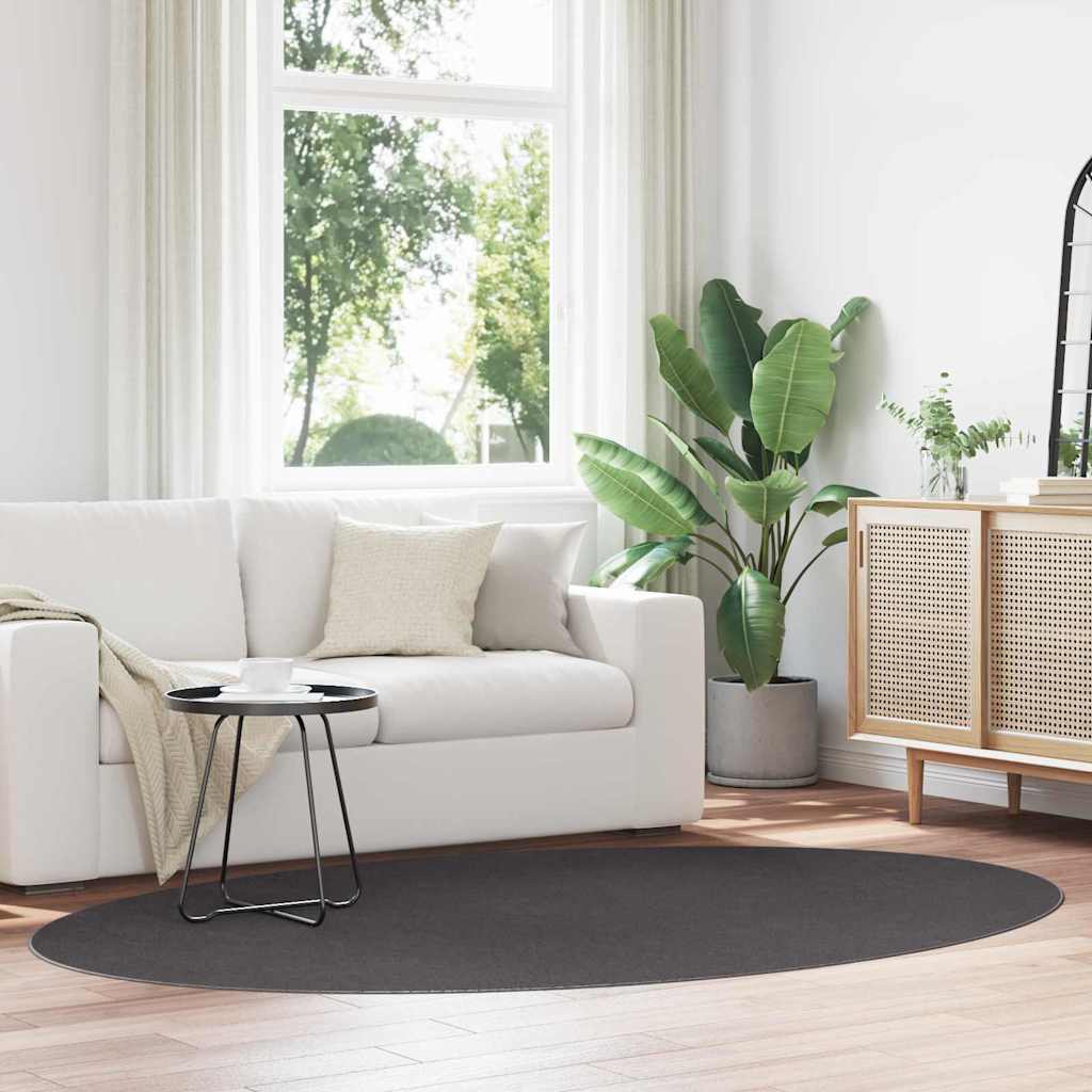 Tæppe HUARTE Antracit 160 x 230 cm 100% polyester
