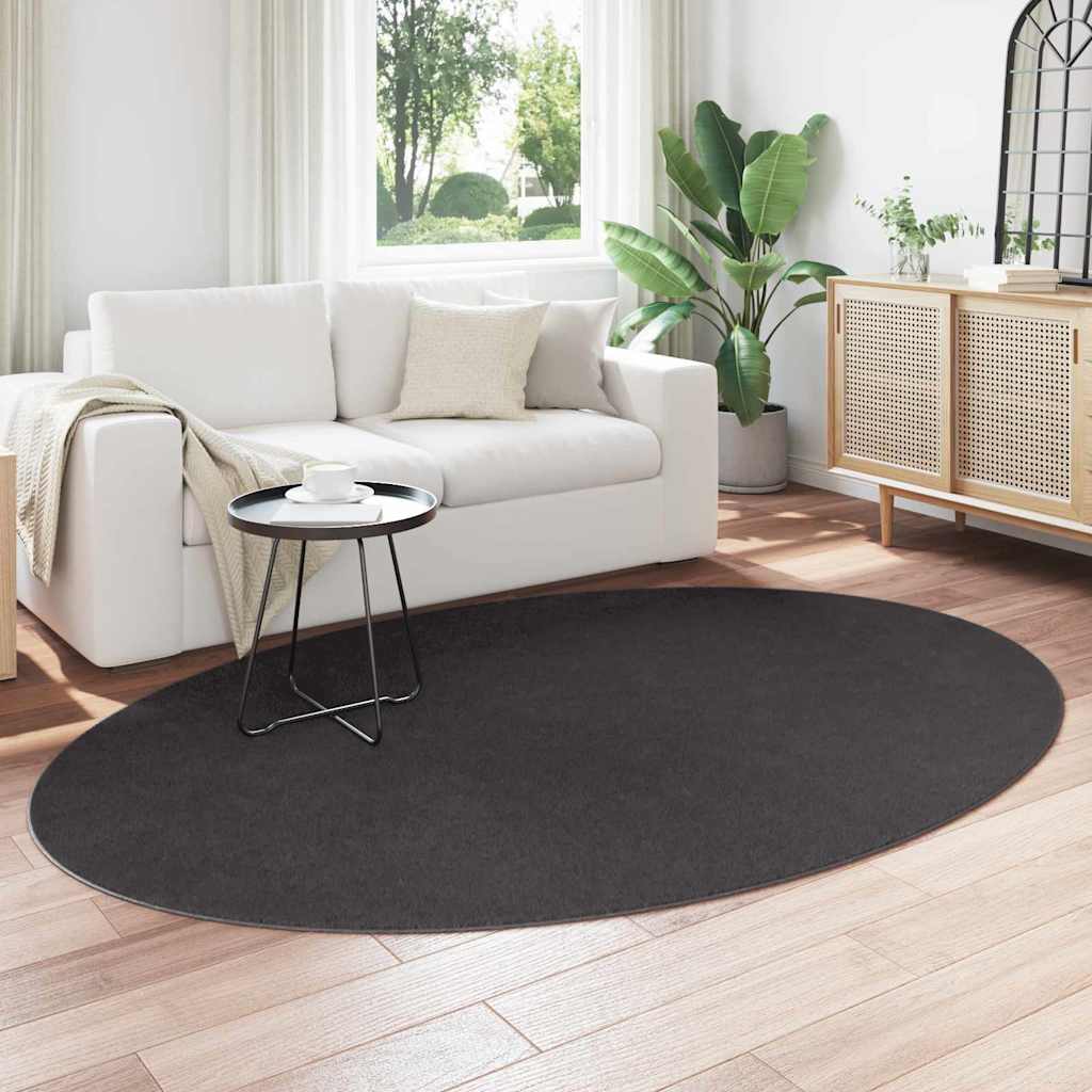 Tæppe HUARTE Antracit 160 x 230 cm 100% polyester