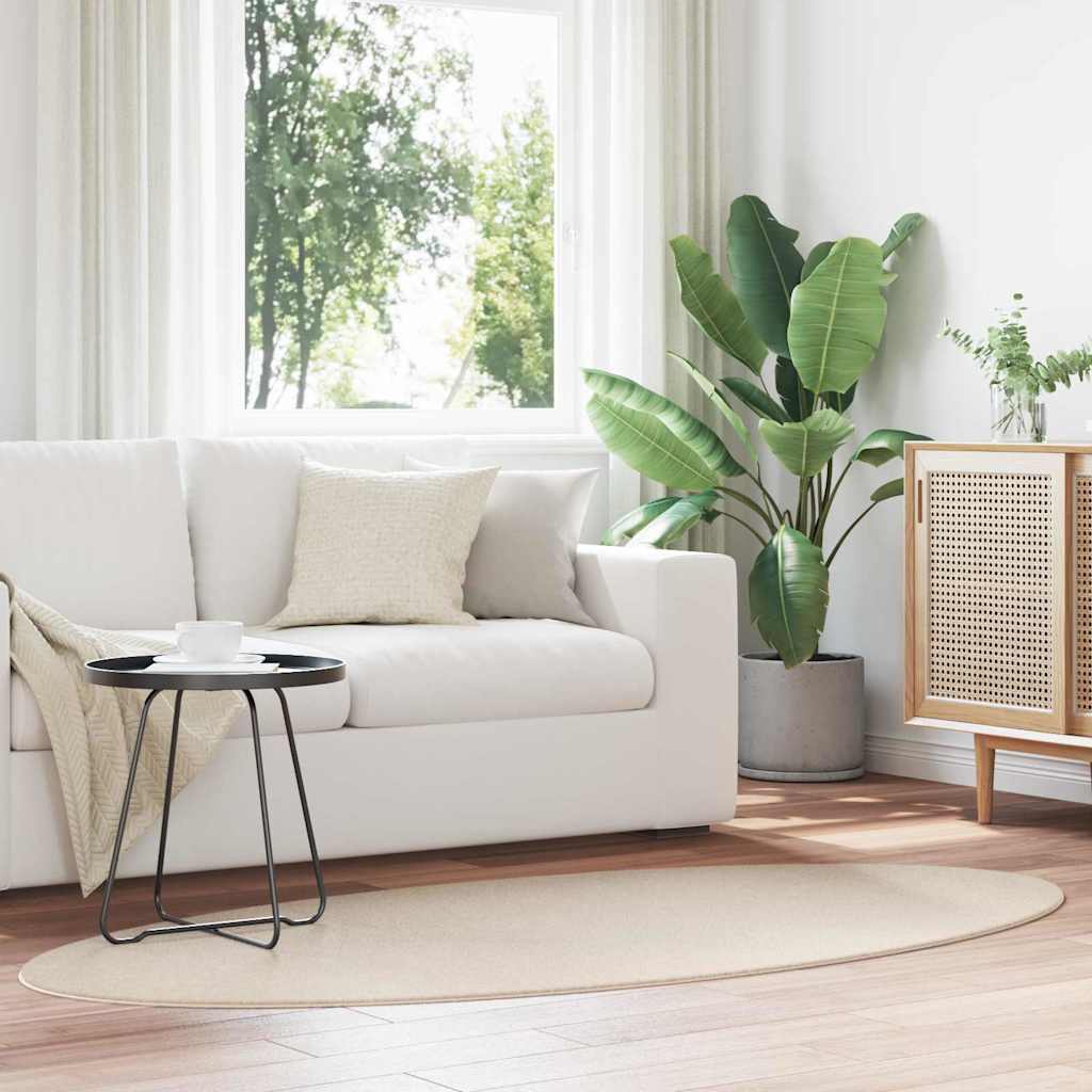 Tæppe HUARTE Beige 120 x 170 cm 100% polyester