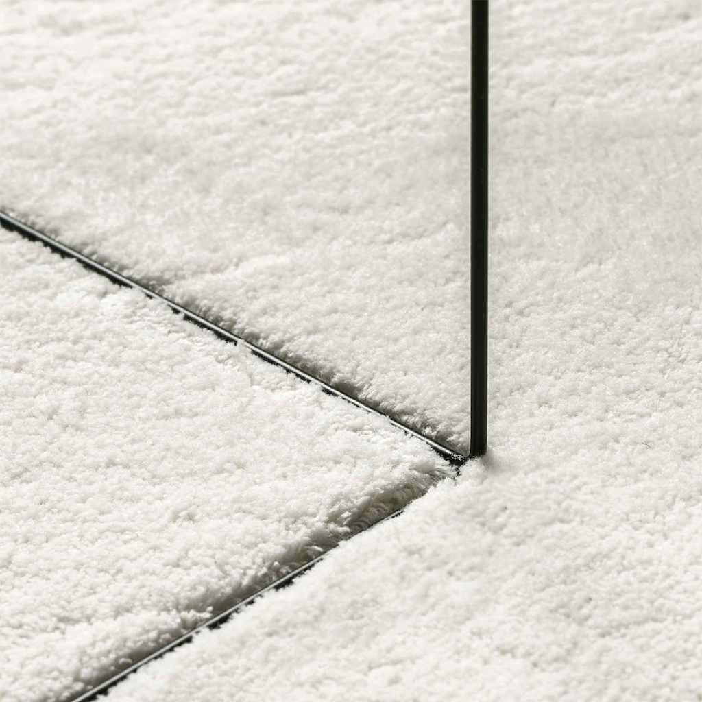 Tæppe HUARTE Cremefarvet 140 x 200 cm 100% polyester
