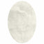 Områdetæpper Oval HUARTE Creme 140 x 200 cm 100% polyester