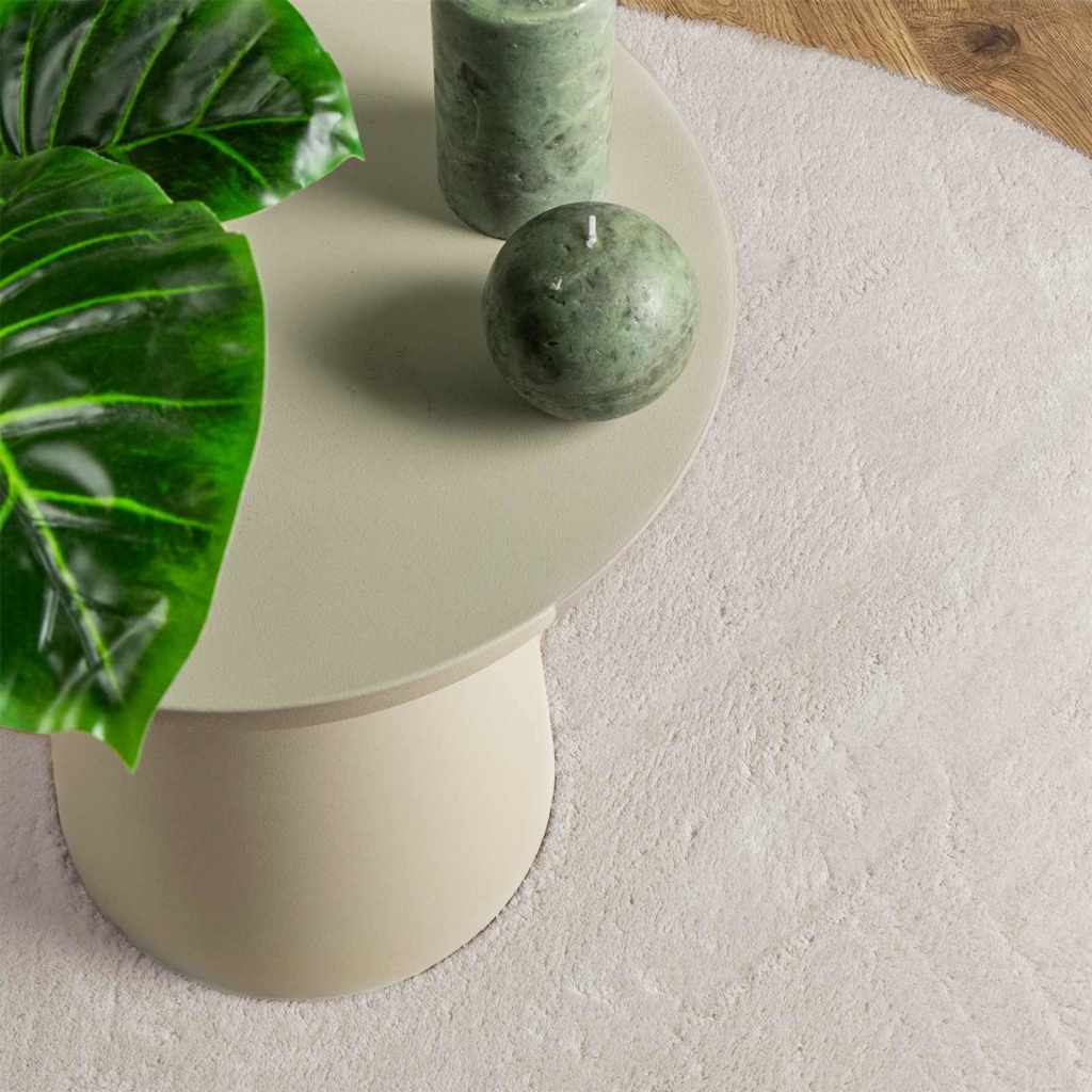 Tæppe HUARTE Sandfarvet 140 x 200 cm 100% polyester