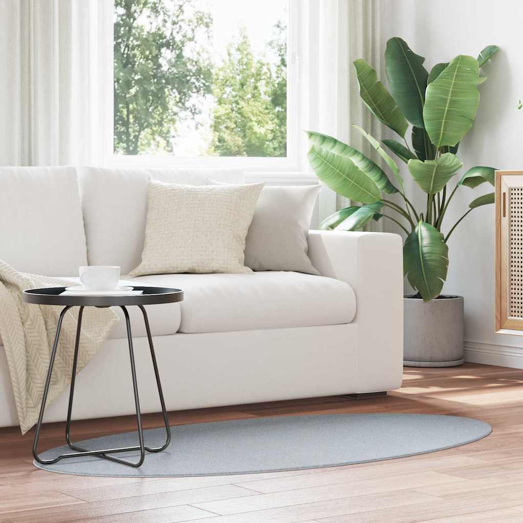 Tæppe HUARTE Grå 80 x 150 cm 100% polyester