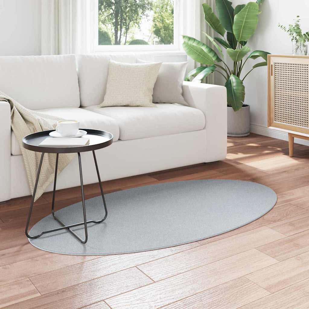 Tæppe HUARTE Grå 80 x 150 cm 100% polyester
