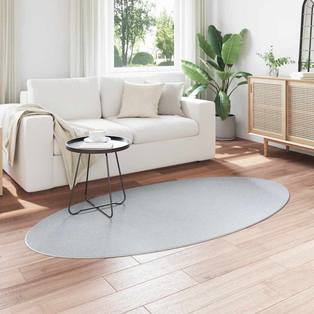 Tæppe HUARTE Grå 100 x 200 cm 100% polyester