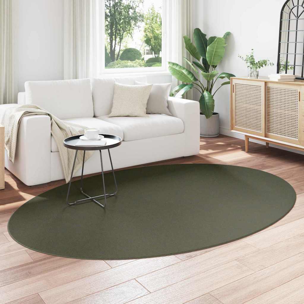 Tæppe HUARTE Skovgrøn 160 x 230 cm 100% polyester