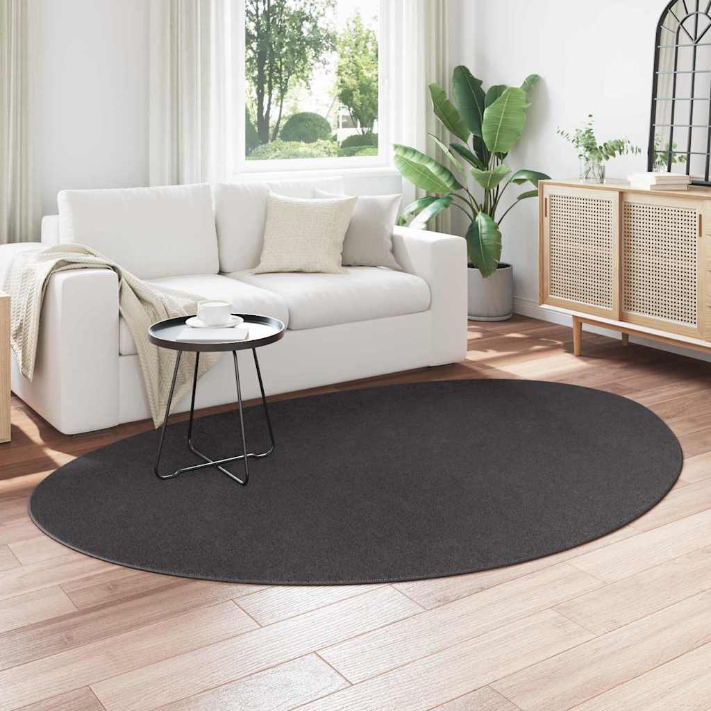 Tæppe HUARTE Antracit 160 x 230 cm Polyester