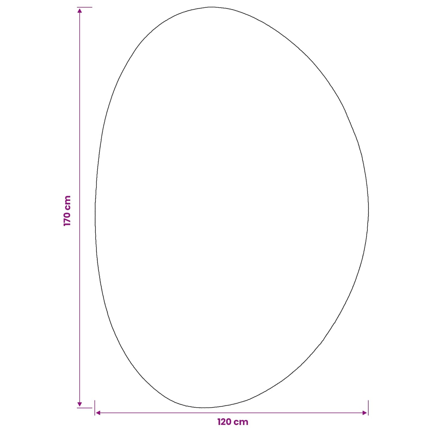 Tæppe HUARTE Cremefarvet 120 x 170 cm Polyester