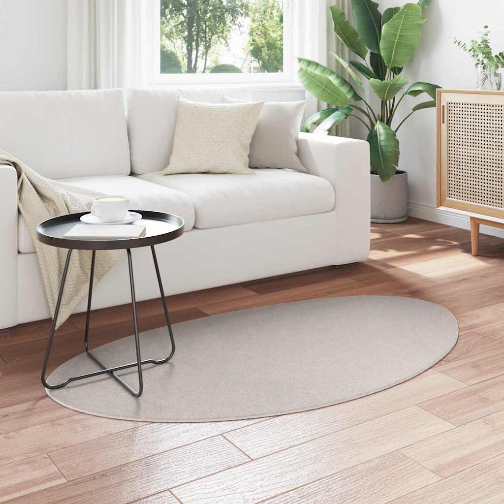 Tæppe HUARTE Sandfarvet 80 x 150 cm Polyester