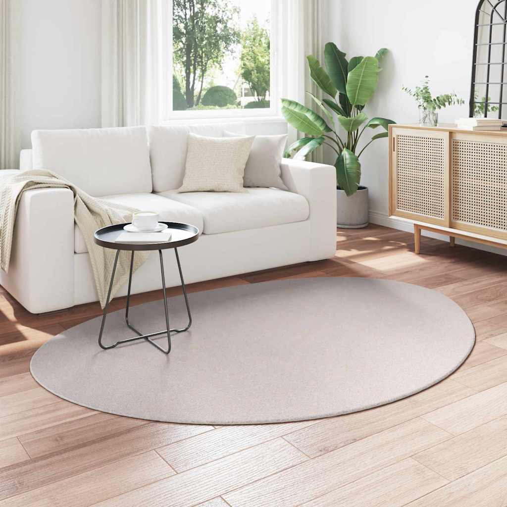 Tæppe HUARTE Sandfarvet 140 x 200 cm Polyester