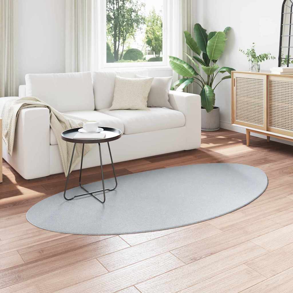 Tæppe HUARTE Grå 100 x 200 cm Polyester